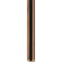 Dokončovacia lišta leva MODERN SLIM Walnut Black 2.65m