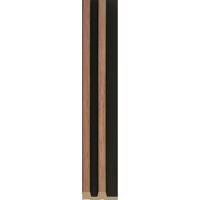 Dokončovacia lišta prava MODERN SLIM Walnut Black 2.65m