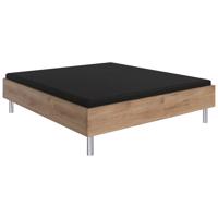 Futónová posteľ LEVEL BEDS A 180/200cm,imitácia prírod.dubu