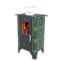 Krbové kachle Bellino Grassgreen 6 kW