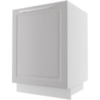 Kuchynská skrinka Emporium D1ZM/60 light grey stone/biela