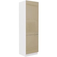 Kuchynská skrinka Lara 60dk-210 2f Bb Mdf Cappucino lesk