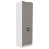 Kuchynská skrinka Luna claygrey/biela 60LO-210 2F