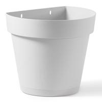 Kvetináč Wall Vaso A Mure Cleo 25cm biely