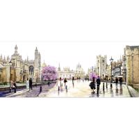 Obraz 60X150 Canvas Watercolors Cambridge- ST236