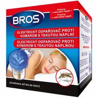 Odpařovač BROS elektrický proti komárům tekutá náplň 46ml