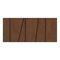 Panel frézovaný Slant Wenge 65x29 cm MDF