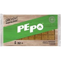 PE - PO drevený podpalovač 32 ks podpaleni