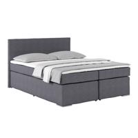 Posteľ Boxspring NERO PL: 160/200 cm, tmavosivá