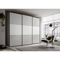 Skriňa Includo Glas Sklo Biele/sivé,š.cca 298cm