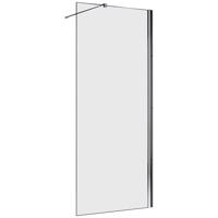 Sprchová stena Walk-In Soft 130x195 chróm