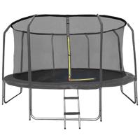 Trampolína COMFORT s rebríkom 427cm čierna