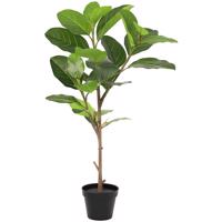 Umelý kvet v kvetináči Ficus Alpine 92 cm