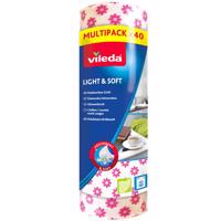 Utierka univerzálna vileda light & soft rolka 40 ks. 159516