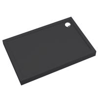 Vanička obdĺžniková Black Mat 90x100x12 Espera Plus AQM4645CMG