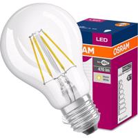 Žiarovka OSRAM LED Fila Value CL A60 E27 4W 40W 470LM 827